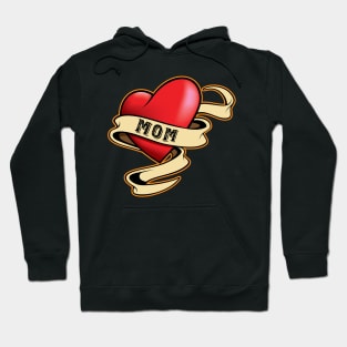 'Mom Heart Tattoo' Awesome Mother's Day Gift Hoodie